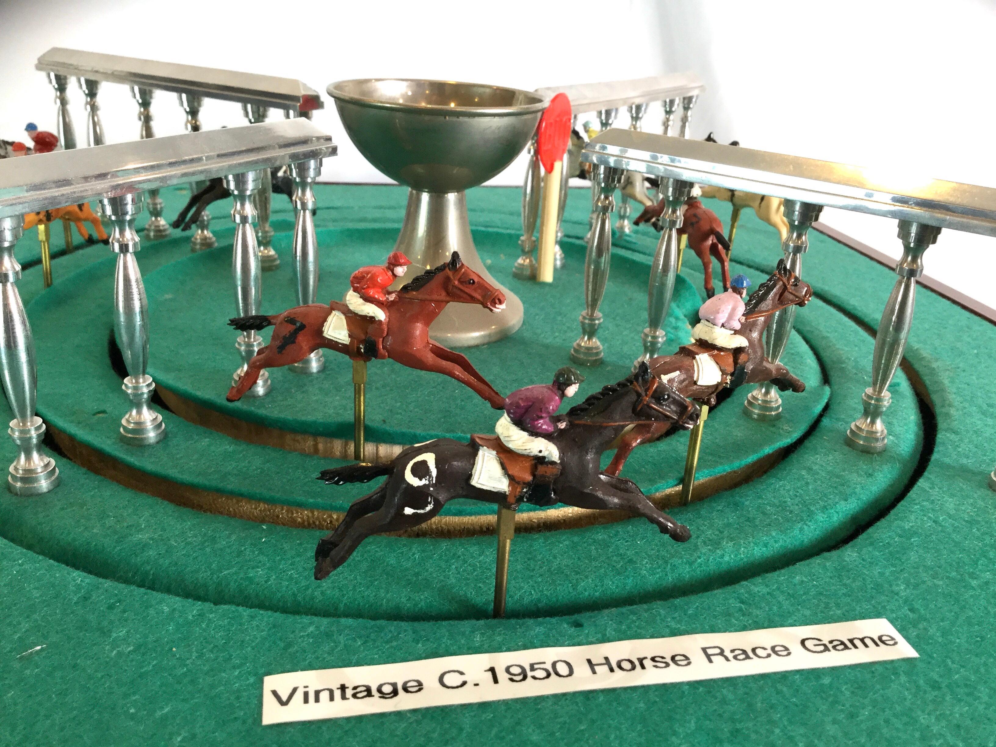 wind up horse racing game