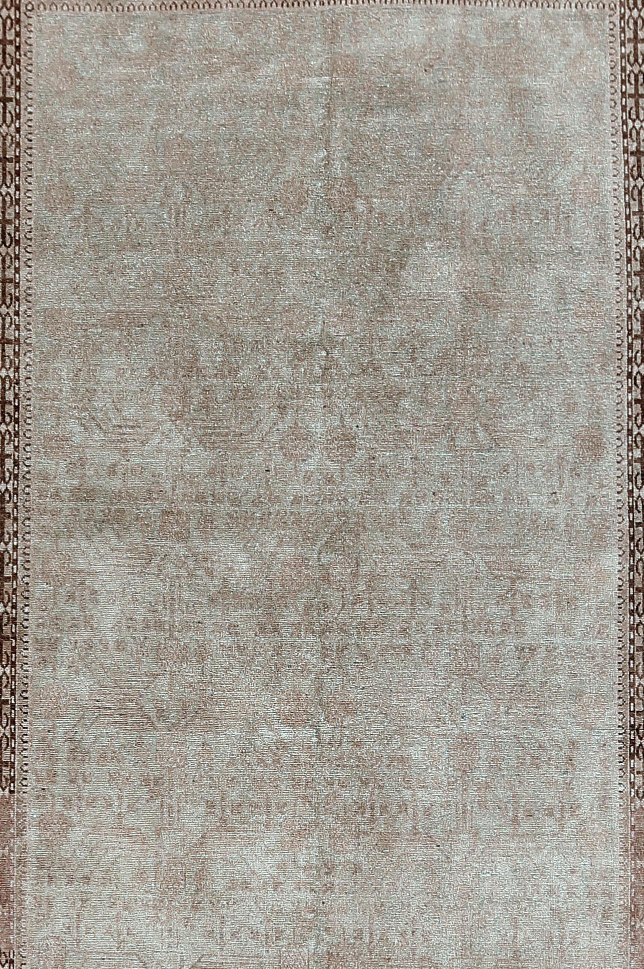Khotan Vintage-Teppich in Galeriegröße, 6'5 x 13'1, Khotan im Angebot 1