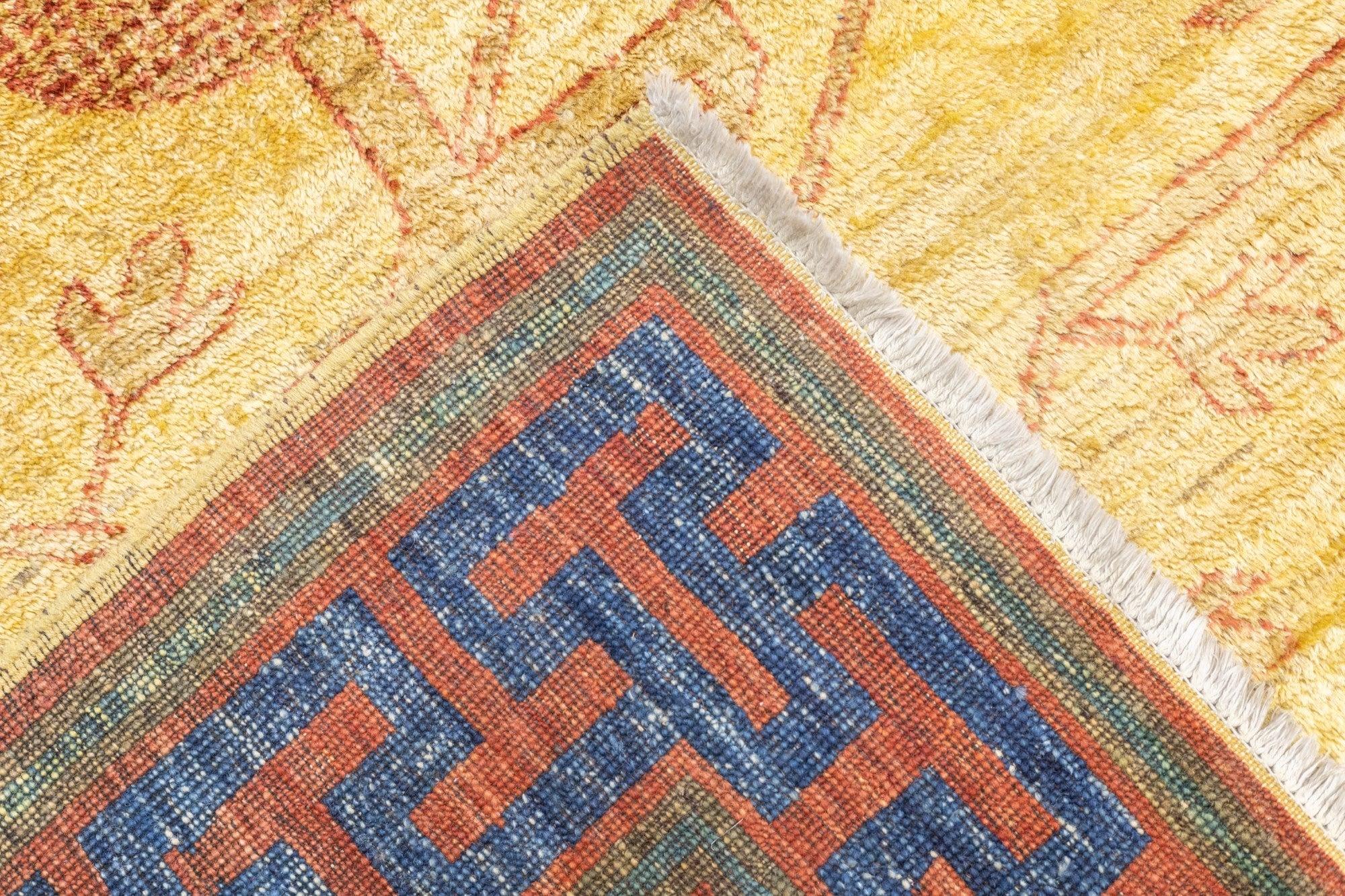 Vintage Khotan Rug 6'6