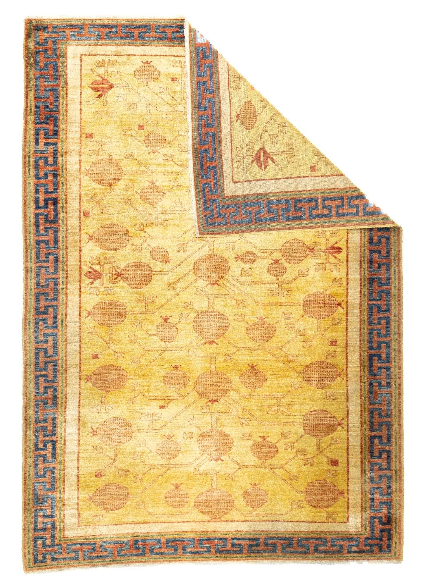 Vintage Khotan Rug 6'6