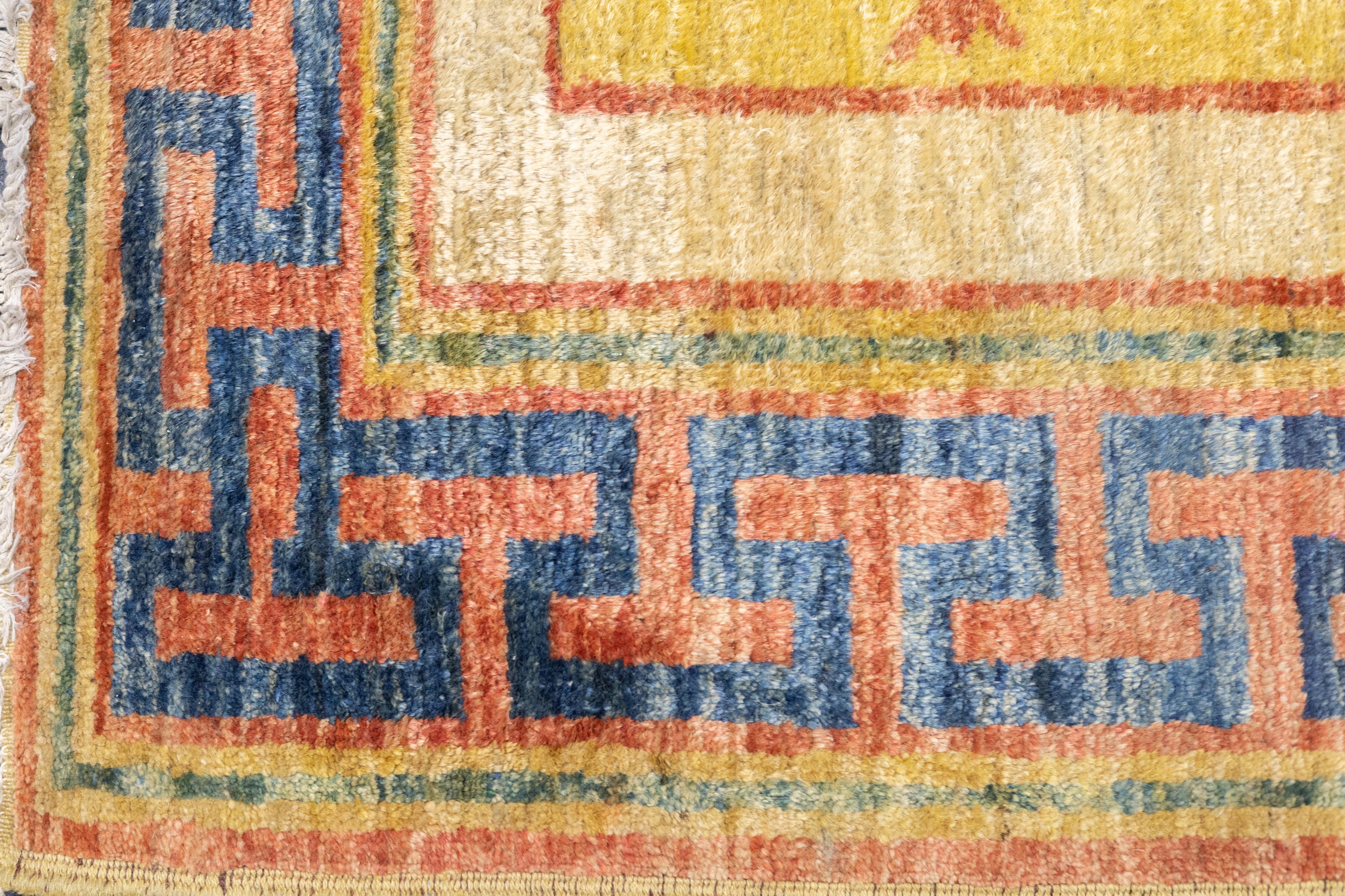 Vintage Khotan Rug 6'6