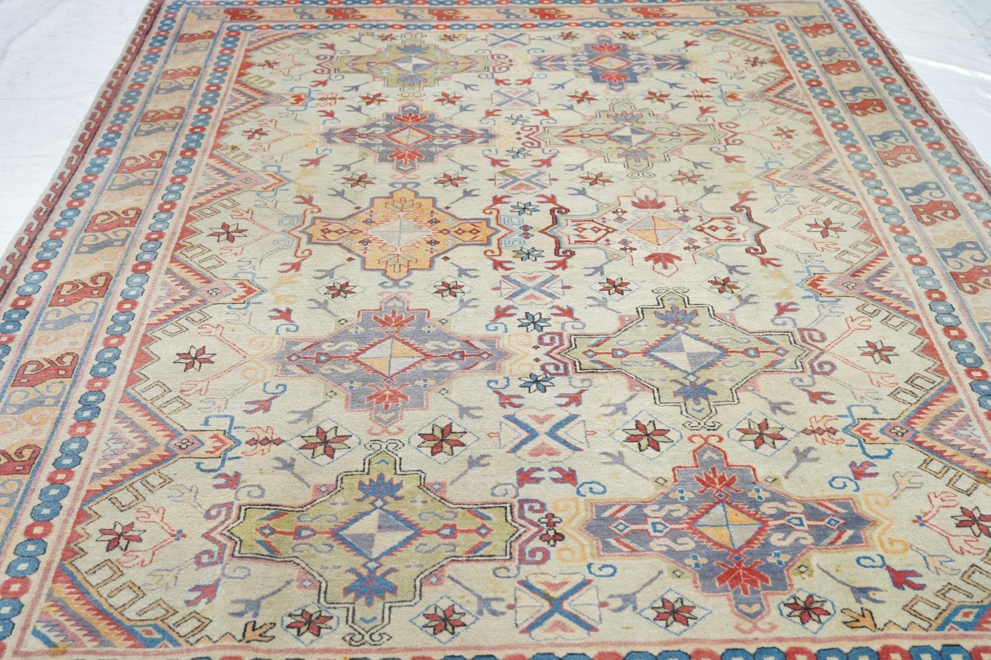 Tappeto Vintage Khotan 7'2