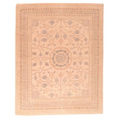 Khotan-Teppich im Vintage-Stil 8'3" x 10'4"