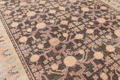 Vintage Khotan Rug from Uzbekistan – 80-Year-Old Handwoven Beauty