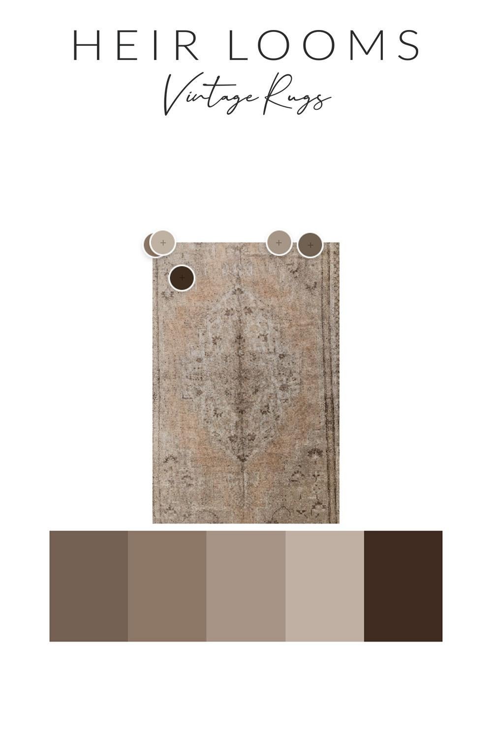 Tappeto Khotan vintage L2589 in vendita 5