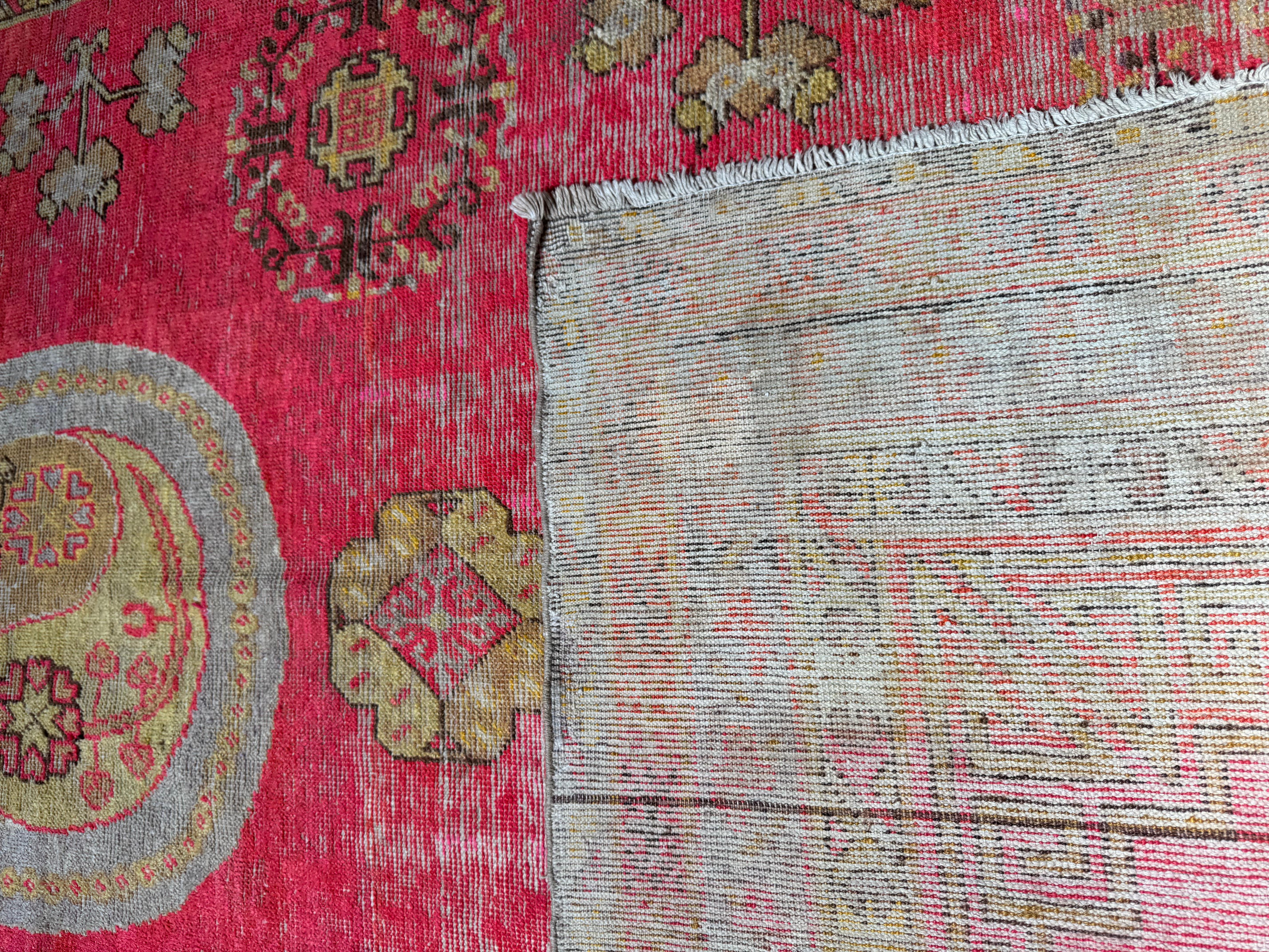 Khotan Samarkand Vintage Khotan Samarkand Teppich 10'8