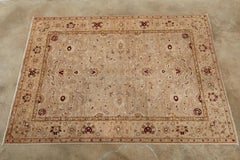 Khotan Style Beige Rug Carpet