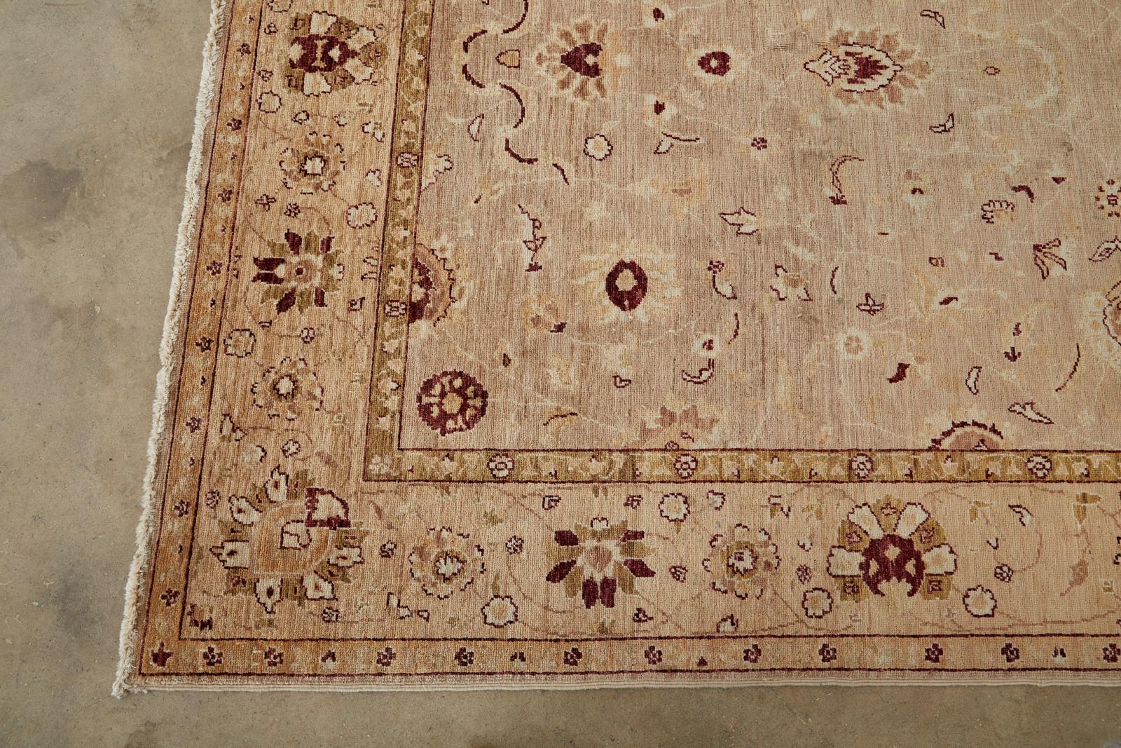Khotan Style Beige Rug Carpet For Sale 1