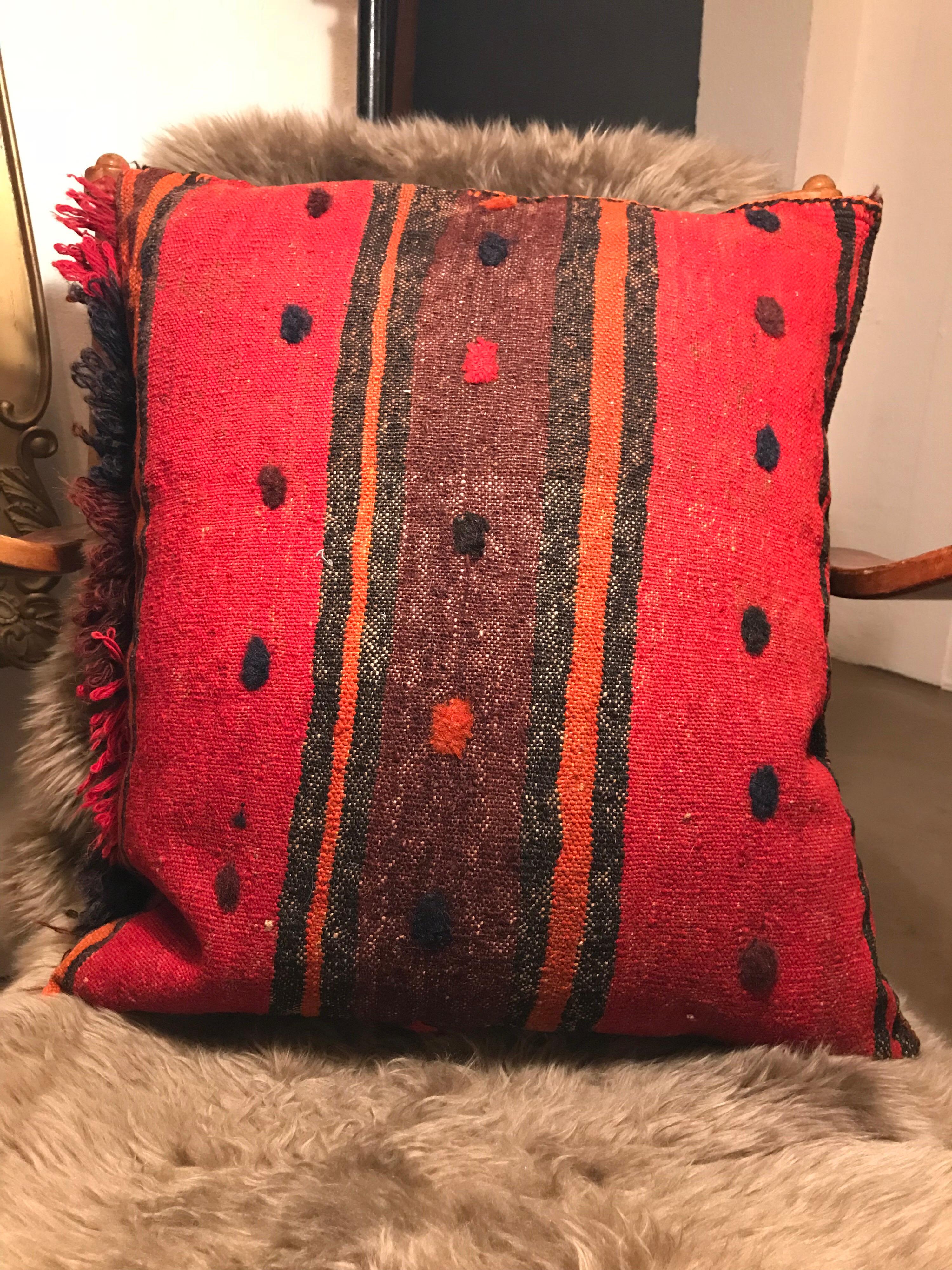 Tribal Vintage Kilim Camel Bag Cushions