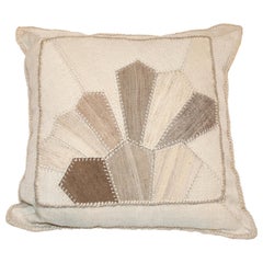 Vintage Persian Kilim Composition Cushion