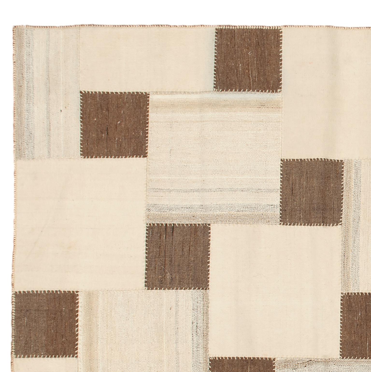 Vintage Kilim Composition composed of Persian panels circa 1940.