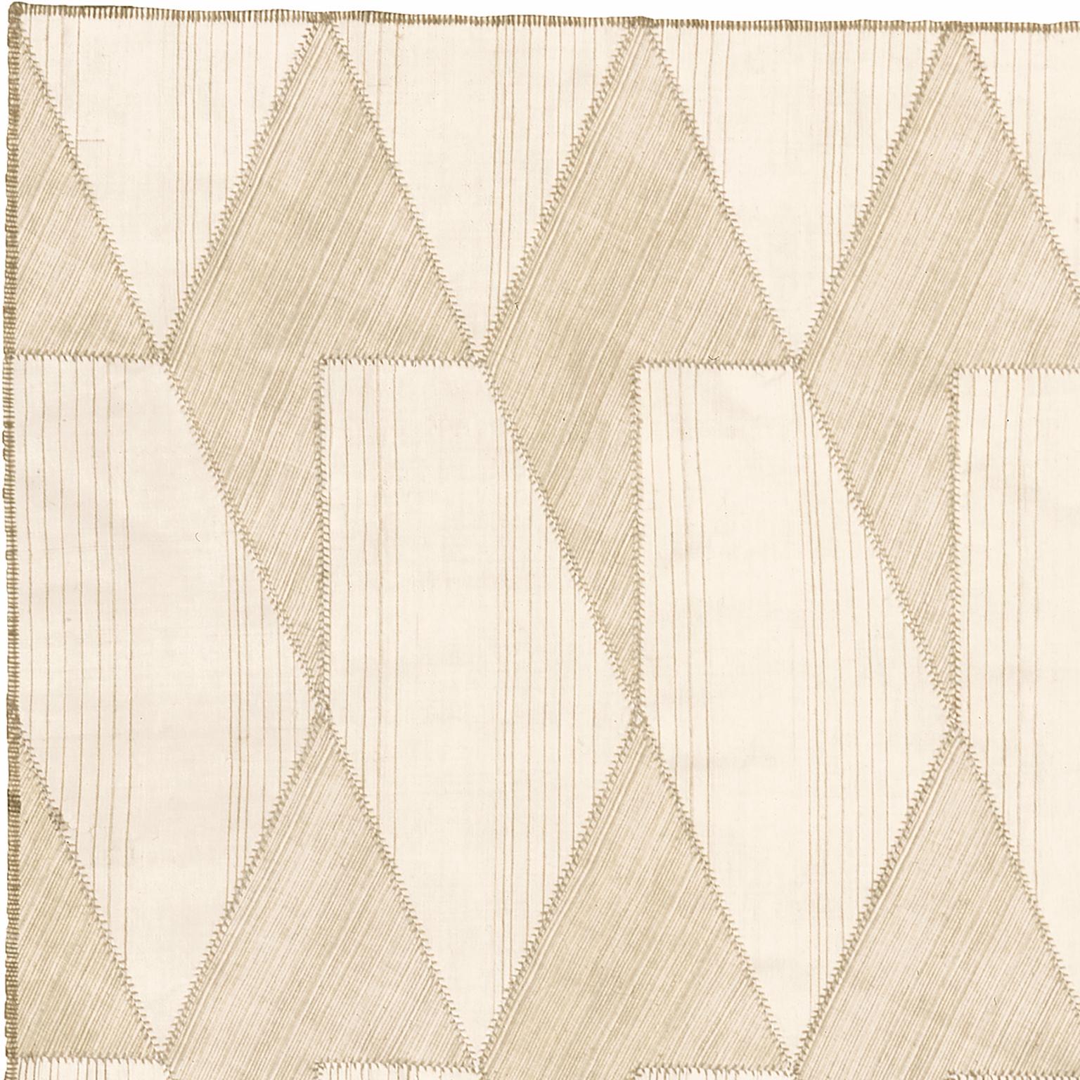 Vintage Kilim Composition composed of Persian panels circa 1940 in 'Boggeri' design.
