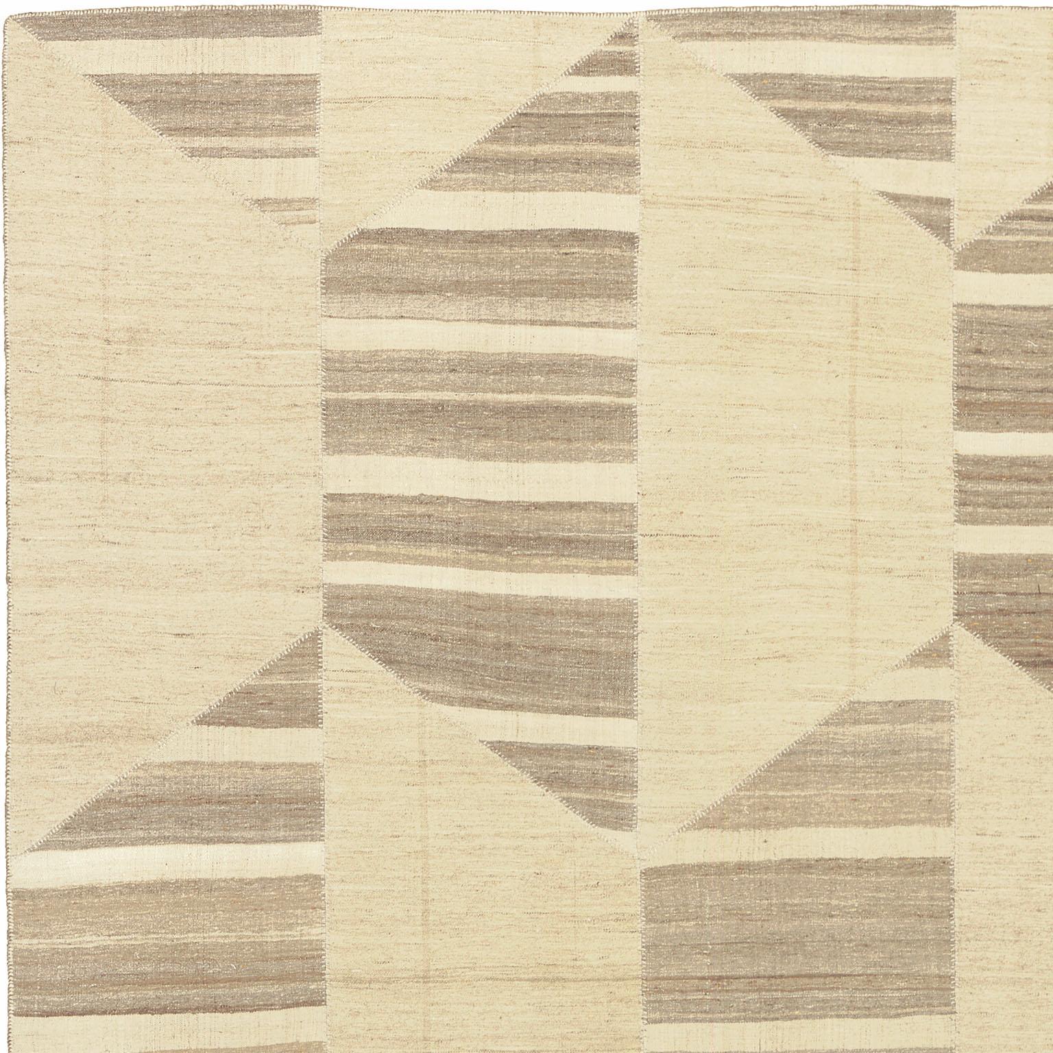 Vintage Kilim composition composed of Persian panels circa 1940

'Lucca' design.