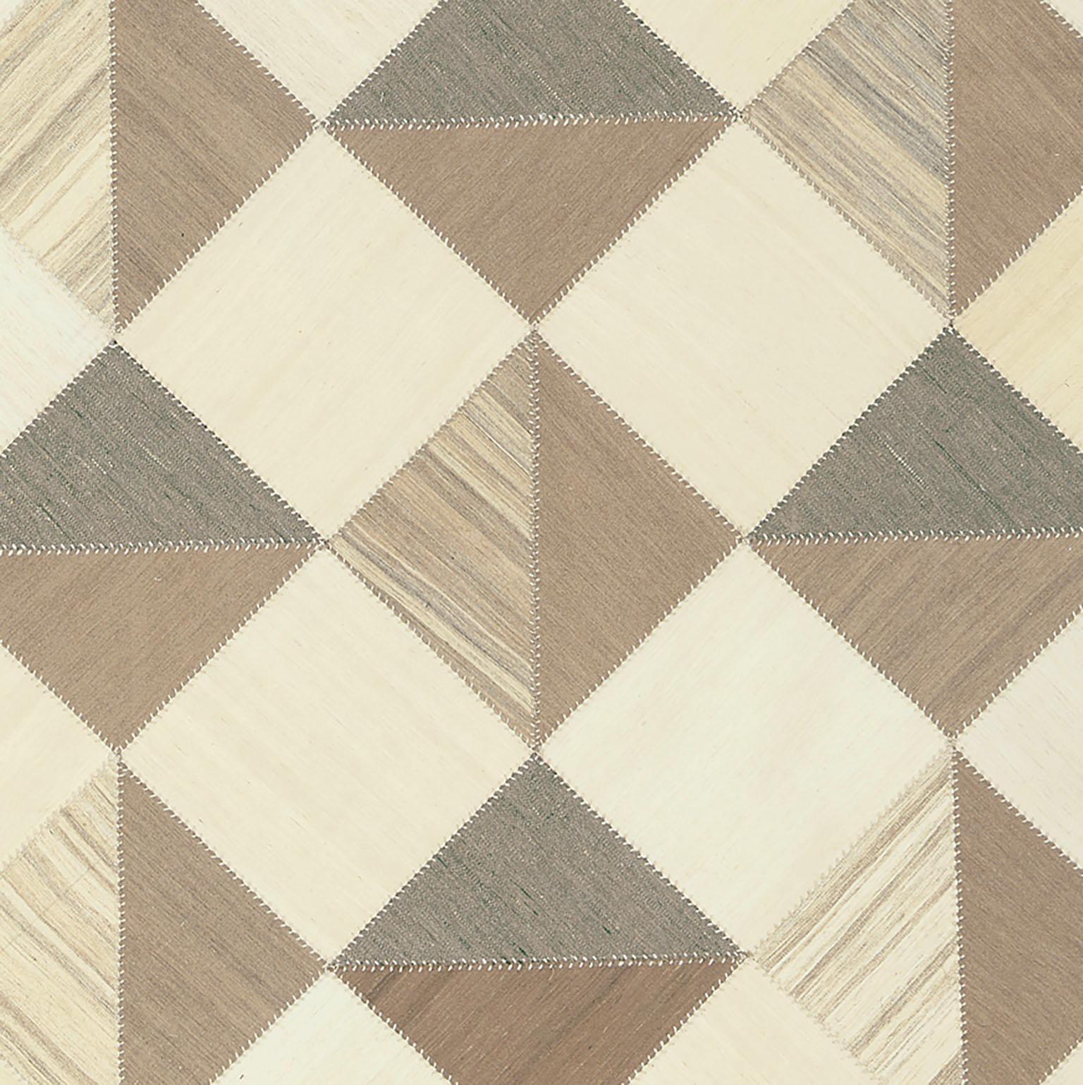 Tessuto a mano Composizione Kilim vintage in vendita
