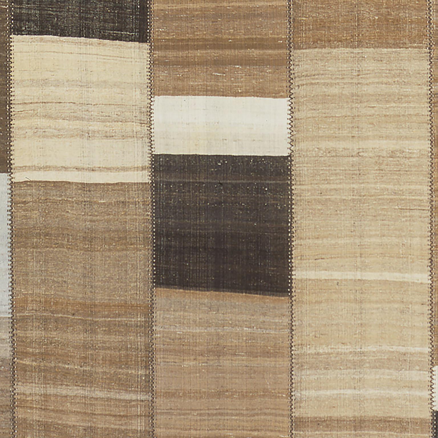 Hand-Woven Vintage Kilim Composition For Sale