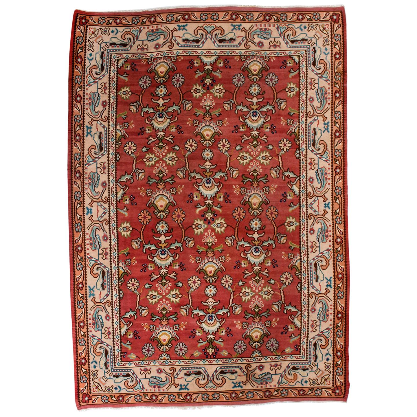 Grand kilim turc élégant