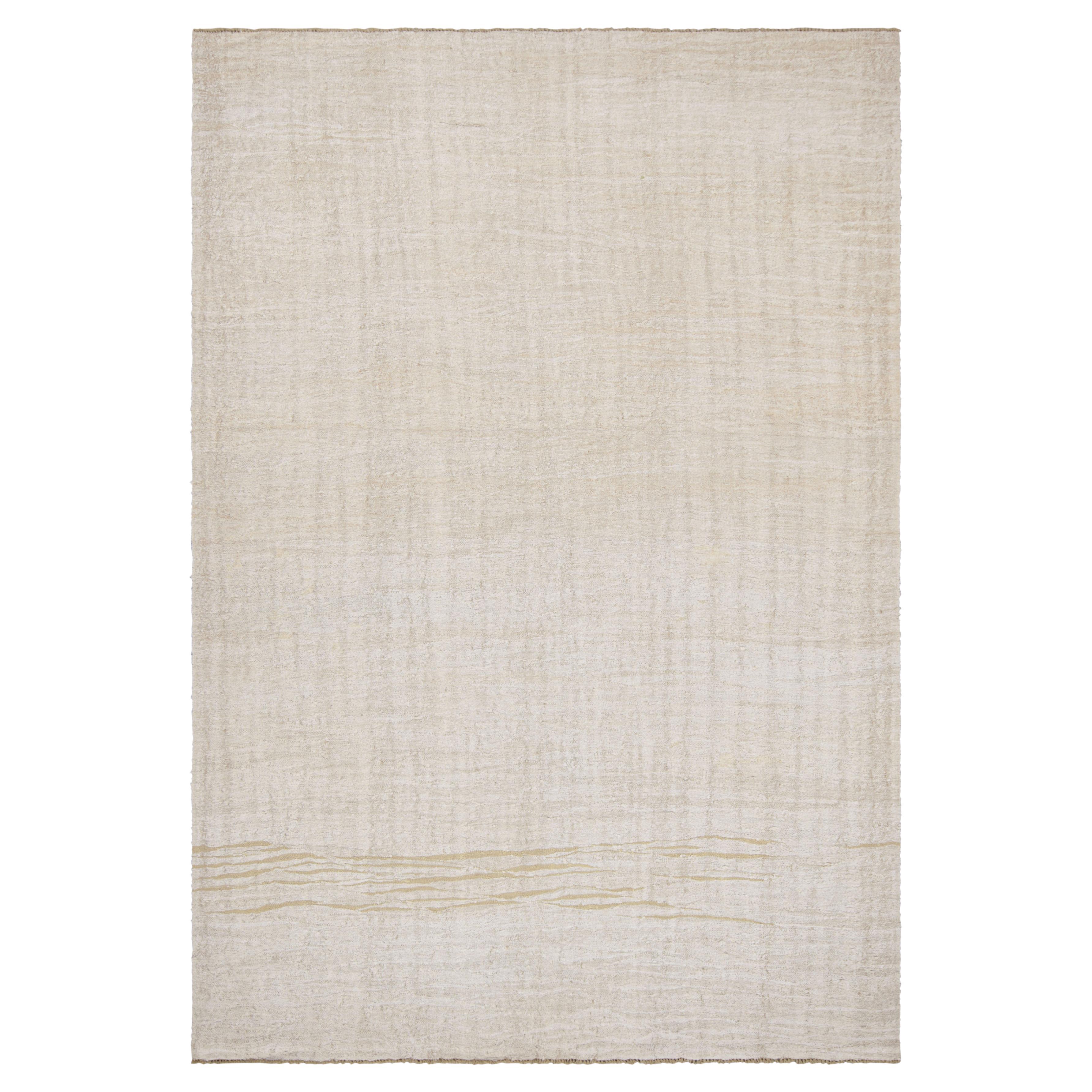 Vintage Kilim in White and Beige Tones from Rug & Kilim