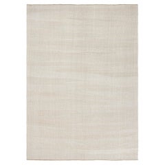 Kilim vintage en tonos blancos y beige de Rug & Kilim