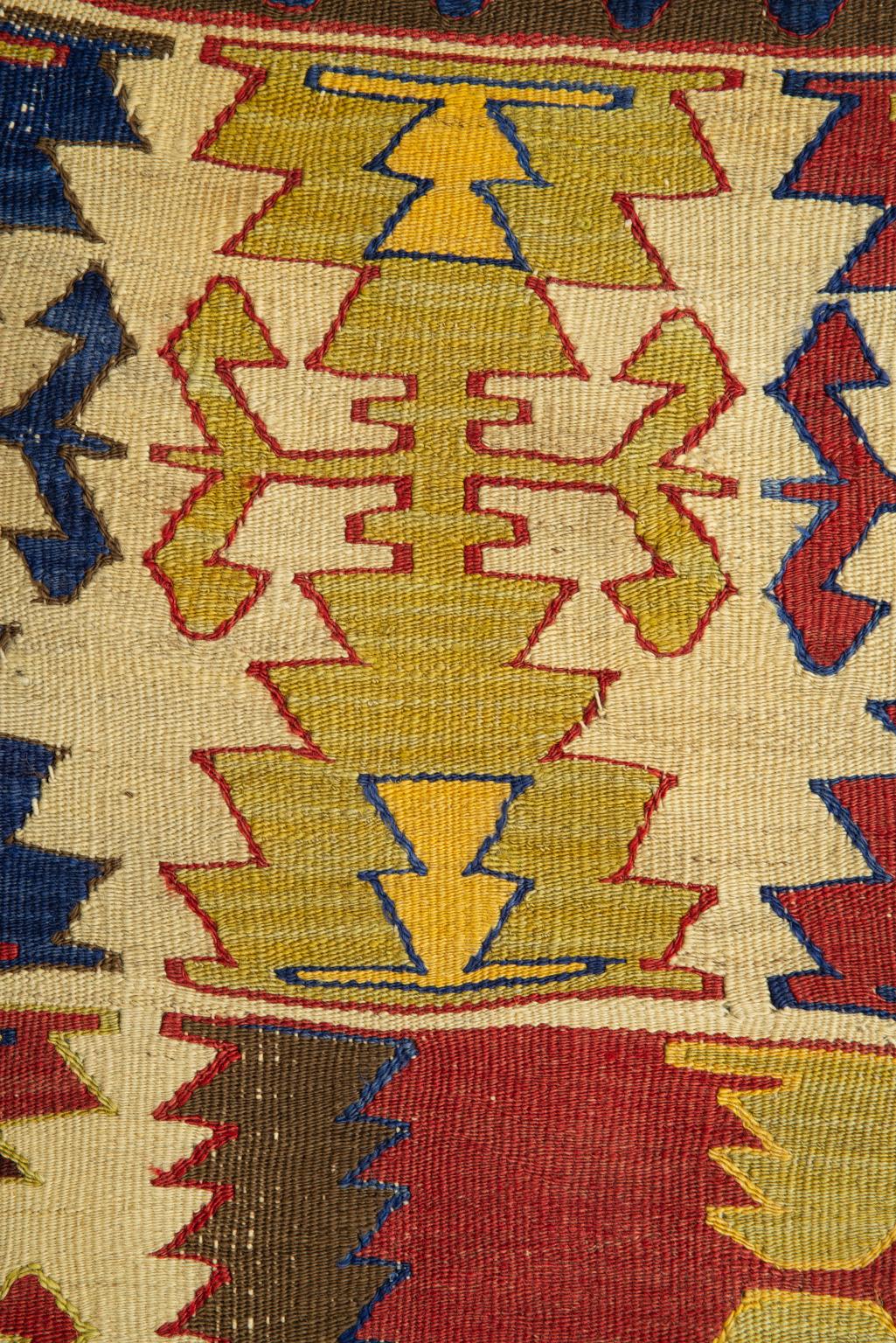 Other Vintage Kilim Konya Runner Normal Size For Sale