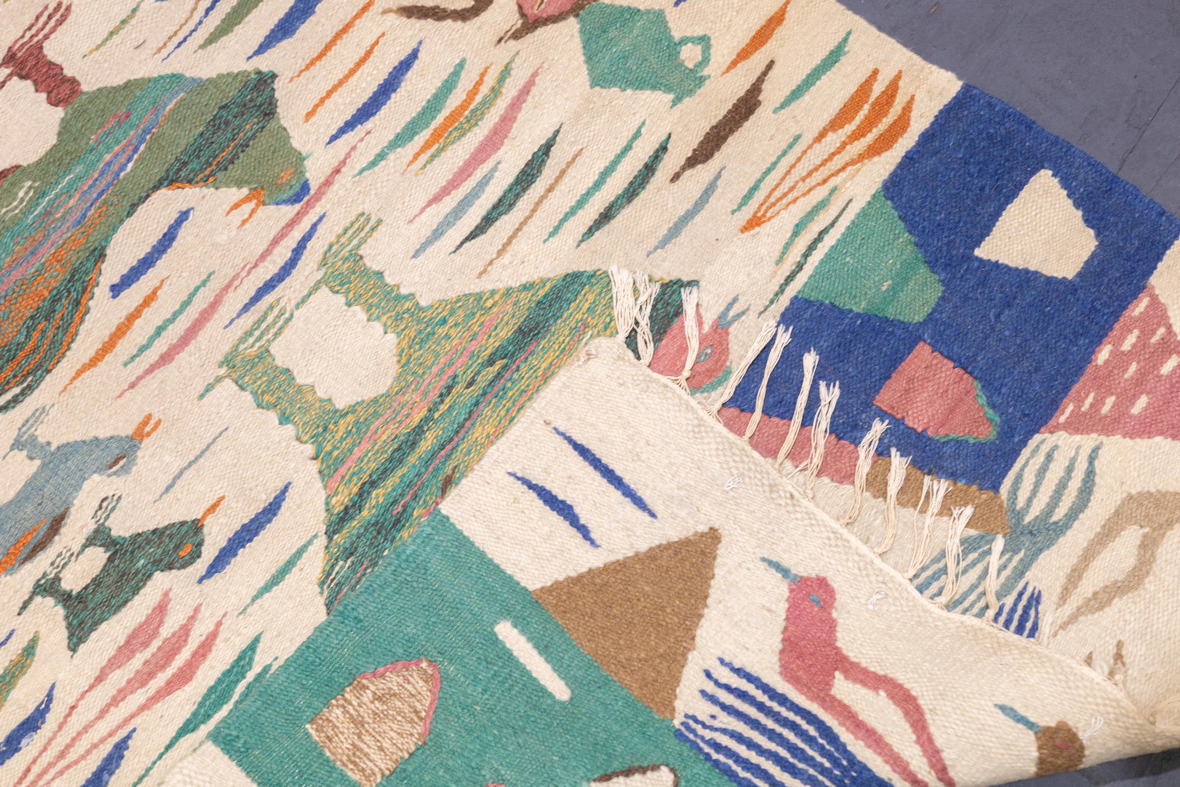 Vintage Kilim Rug 2'8