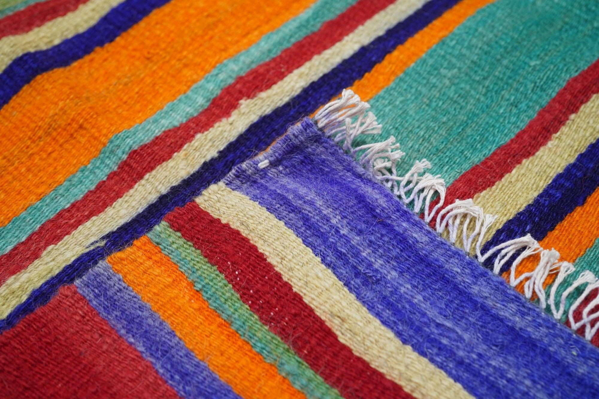 Vintage Kelim-Teppich 5'4'' x 8'0