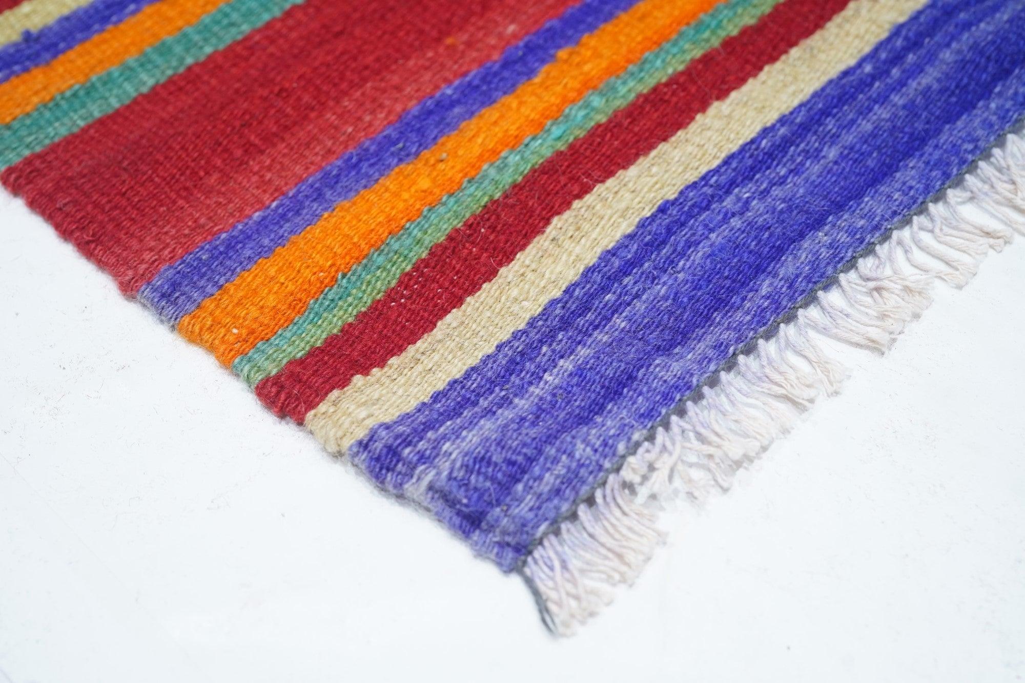 Vintage Kelim-Teppich 5'4'' x 8'0