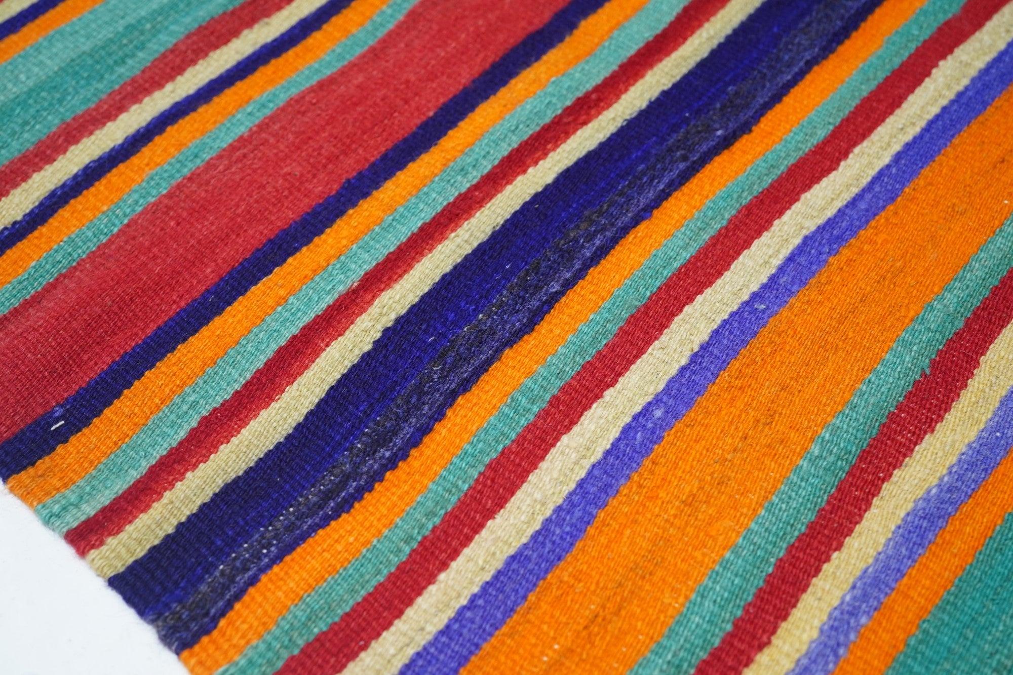 Vintage Kelim-Teppich 5'4'' x 8'0