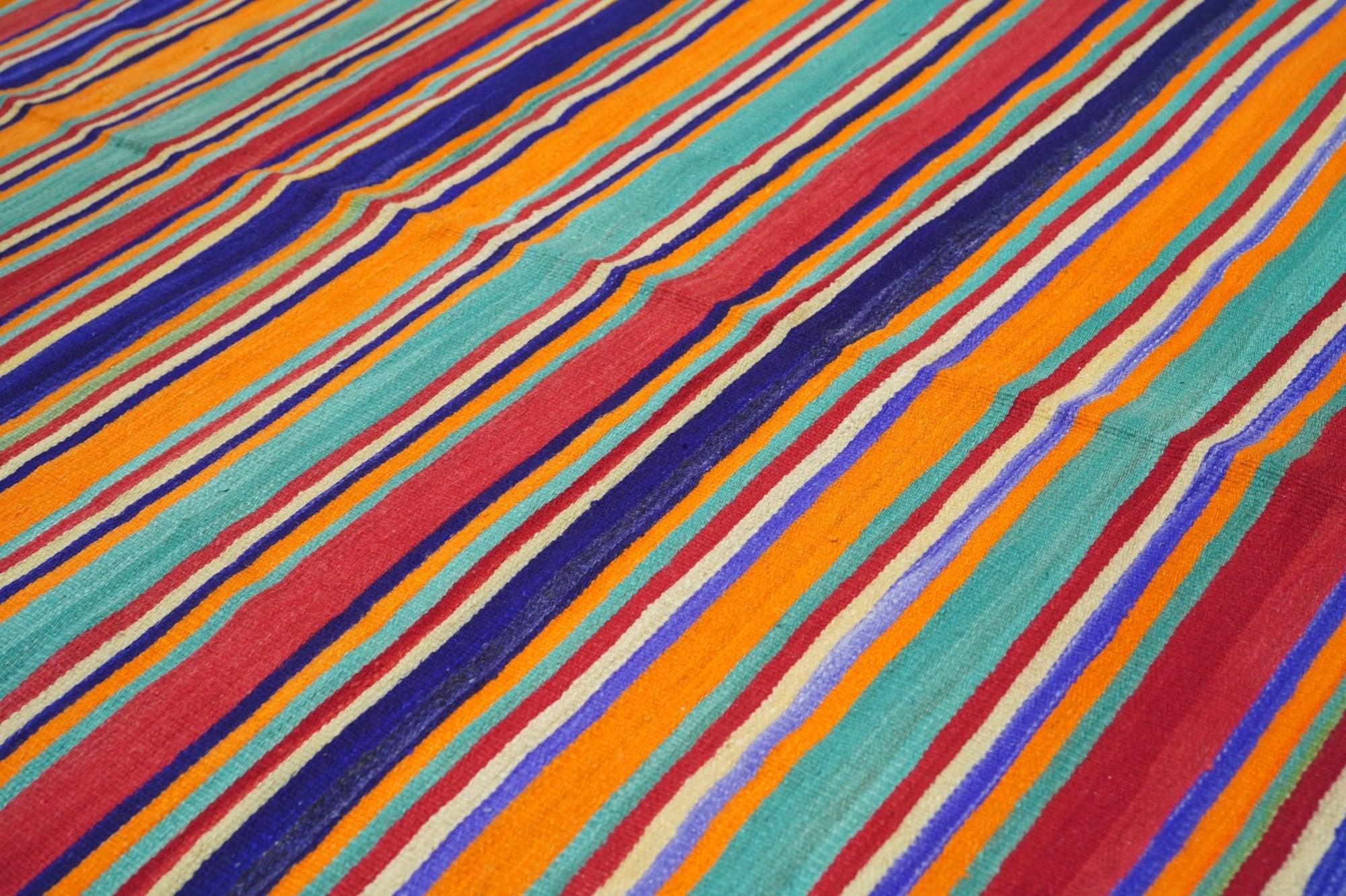 Vintage Kelim-Teppich 5'4'' x 8'0