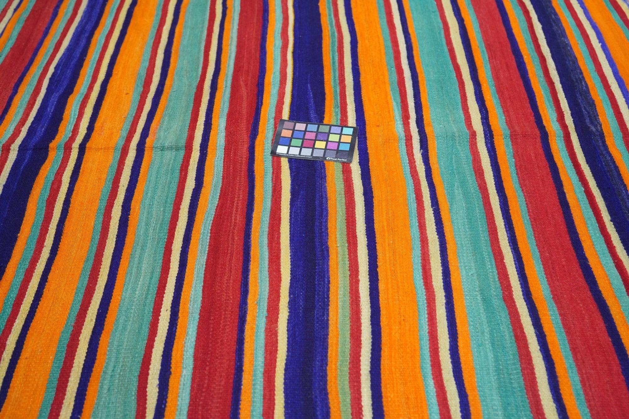 Vintage Kelim-Teppich 5'4'' x 8'0