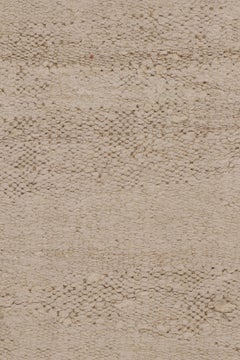 Tapis Kilim vintage beige et blanc cassé de style massif par Rug & Kilim