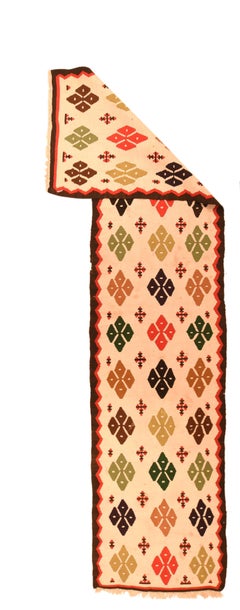 Vintage Kilim Runner 2'3'' x 9'8''