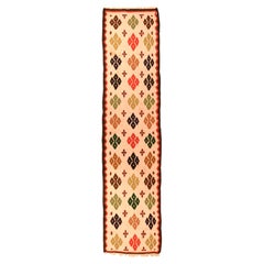 Vintage Kilim Runner 2'3'' x 9'8''
