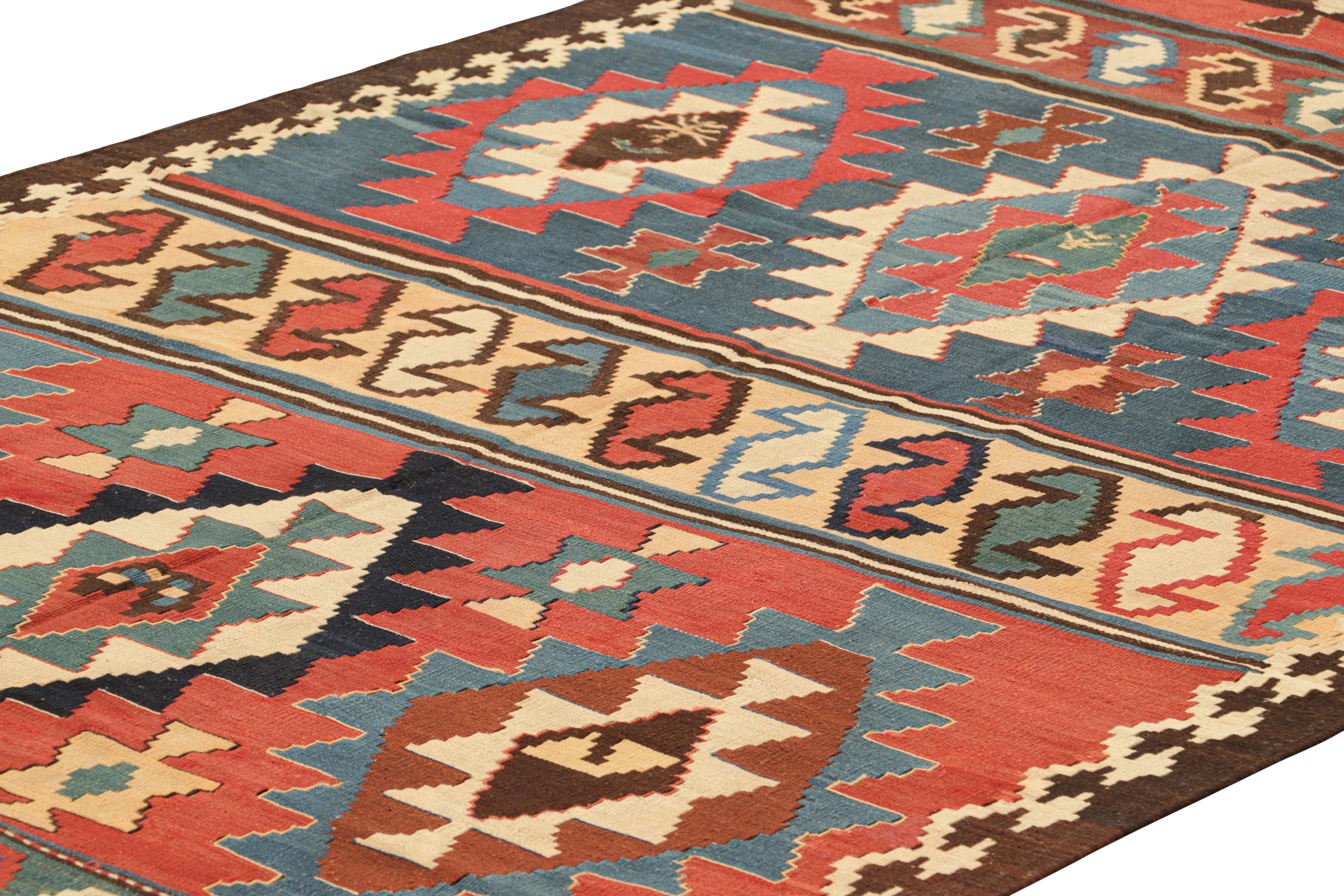 Kilim vintage à motifs géométriques, de Rug & Kilim Bon état - En vente à Long Island City, NY