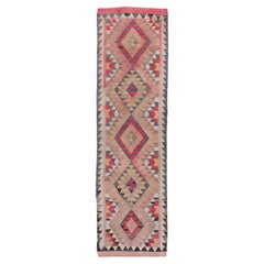 Kilim vintage avec motif vivant