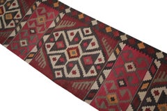 Vintage Kilims Stair Runner Geometric Kilim Rug Oriental Wool Kelim Runner