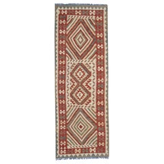 Vintage Kilims, Geometric Runner Rug Handmade Carpet Wool Kilim Rug Vintage Kilims, Geometric Runner Rug Handmade Carpet Wool Kilim Rug