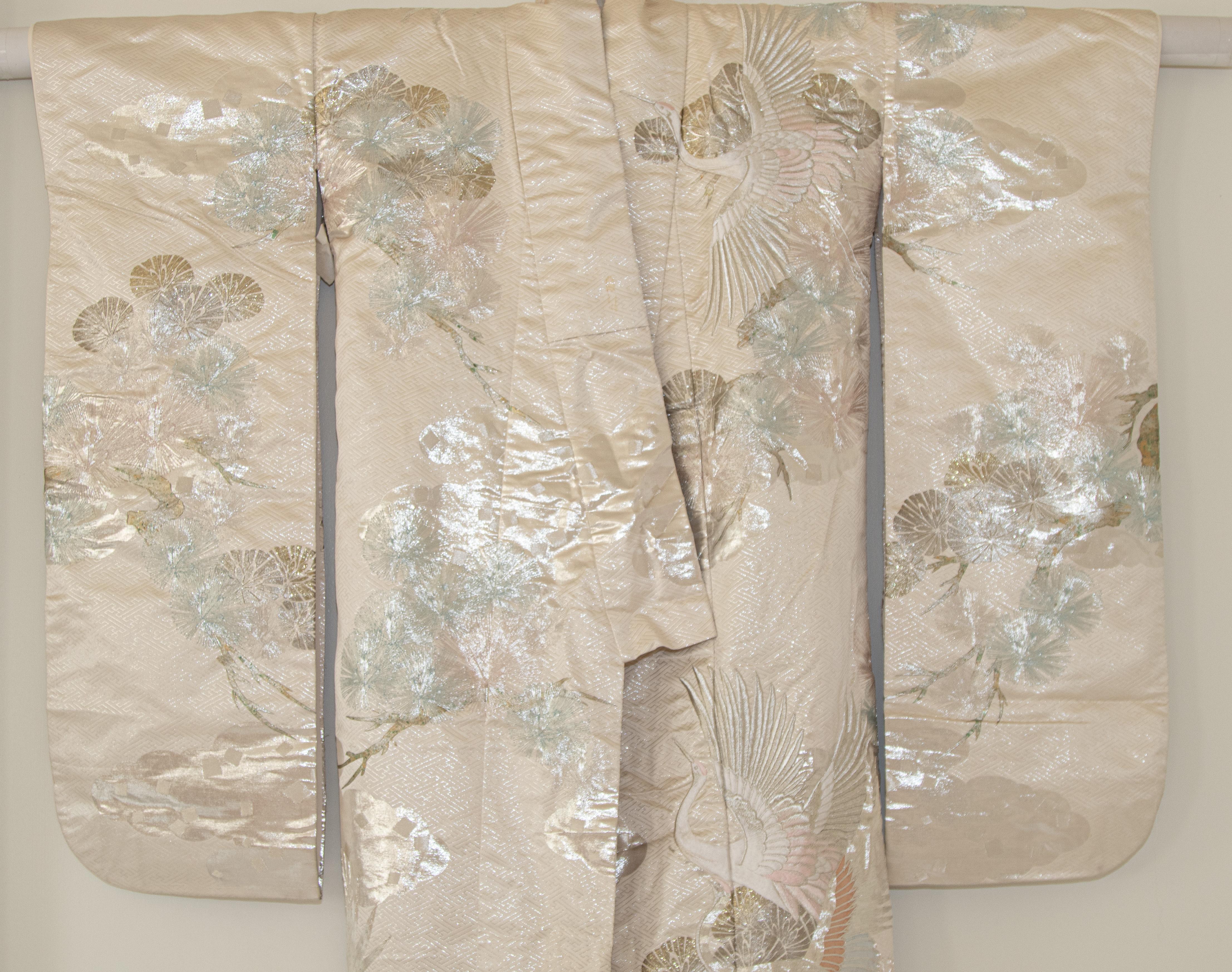 brocade wedding dress