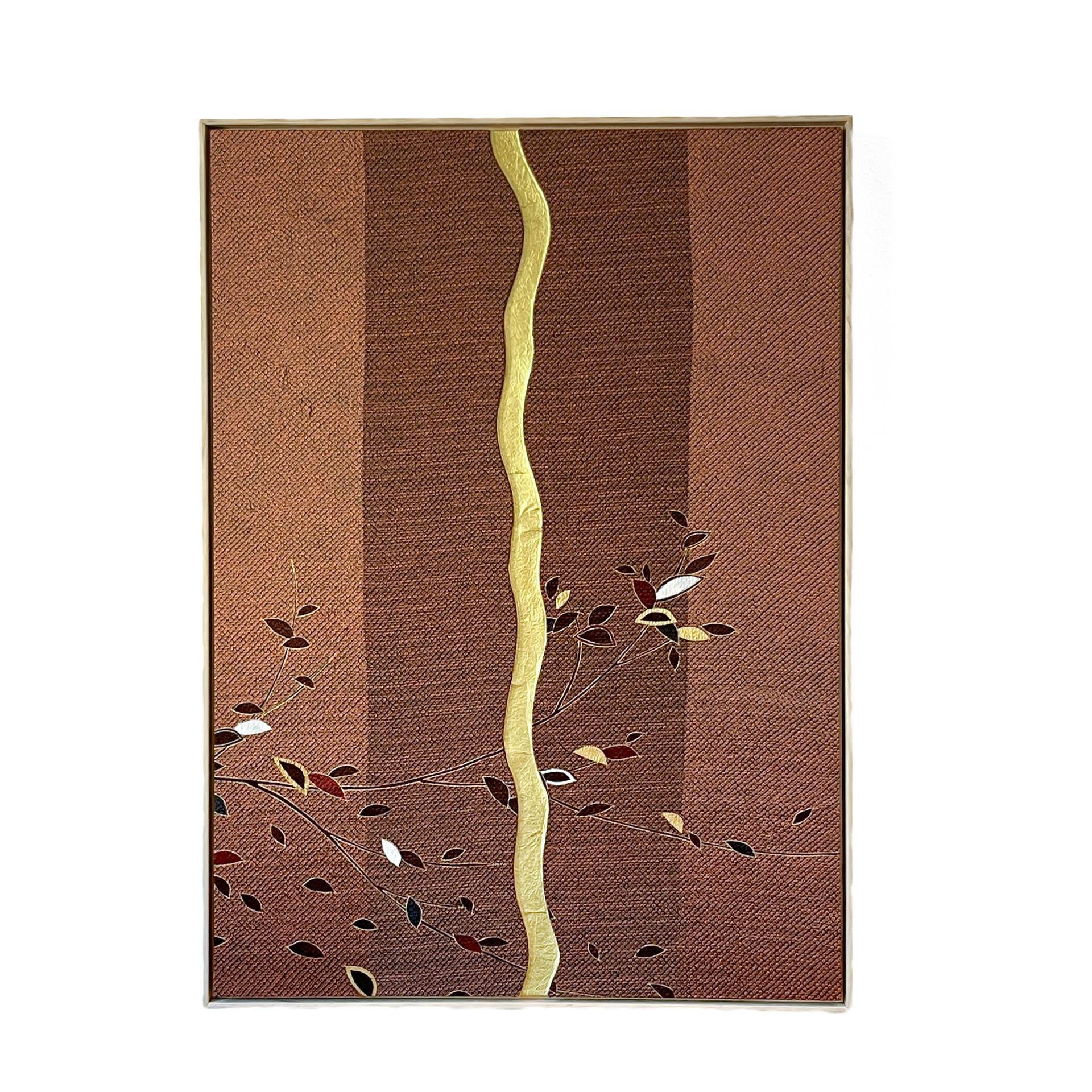 Japonisme Vintage kimono textile art 