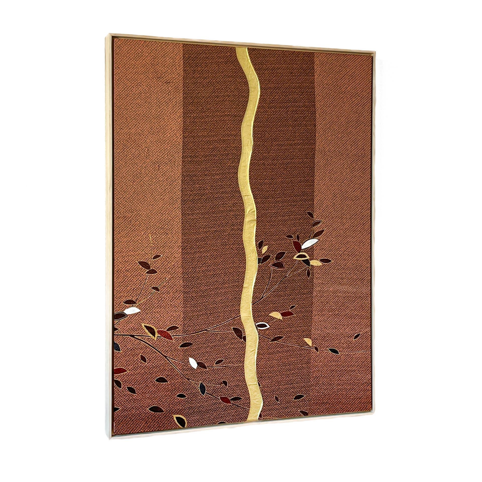 Japanese Vintage kimono textile art 