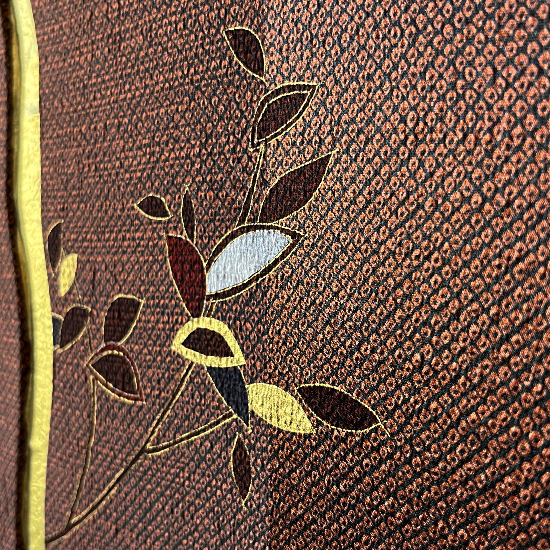 Vintage kimono textile art 