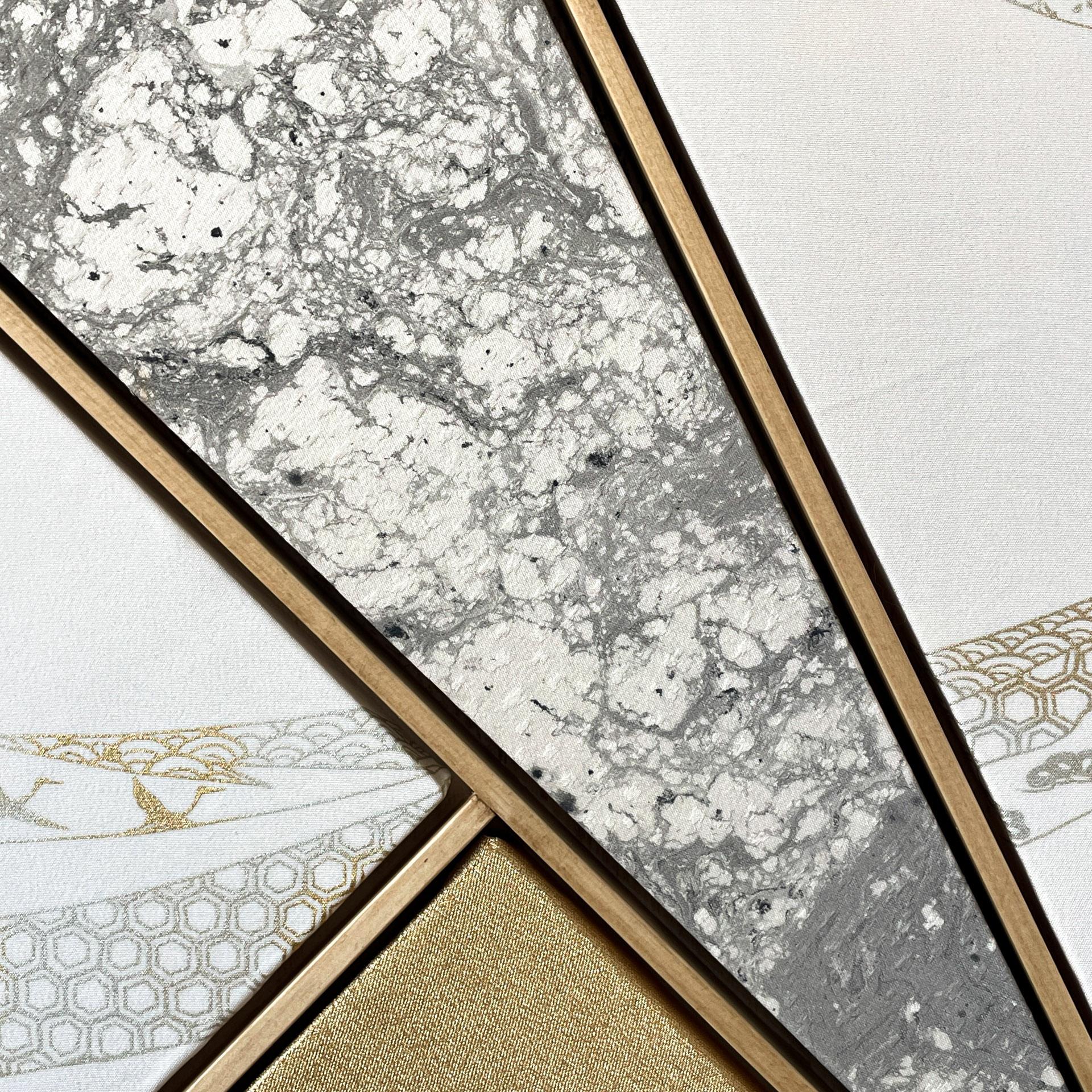 VIntage kimono textile art 