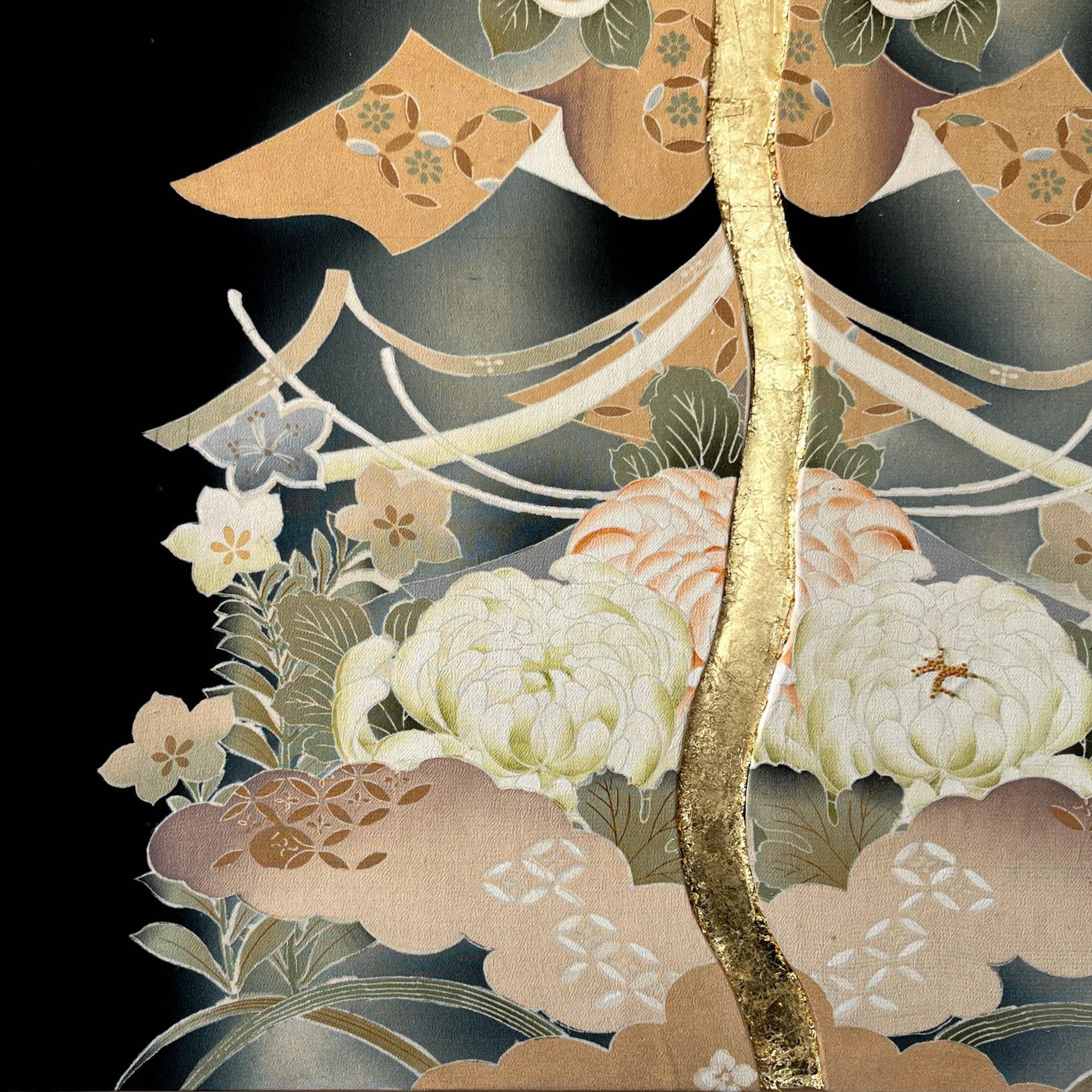 Seta Arte antica del kimono 
