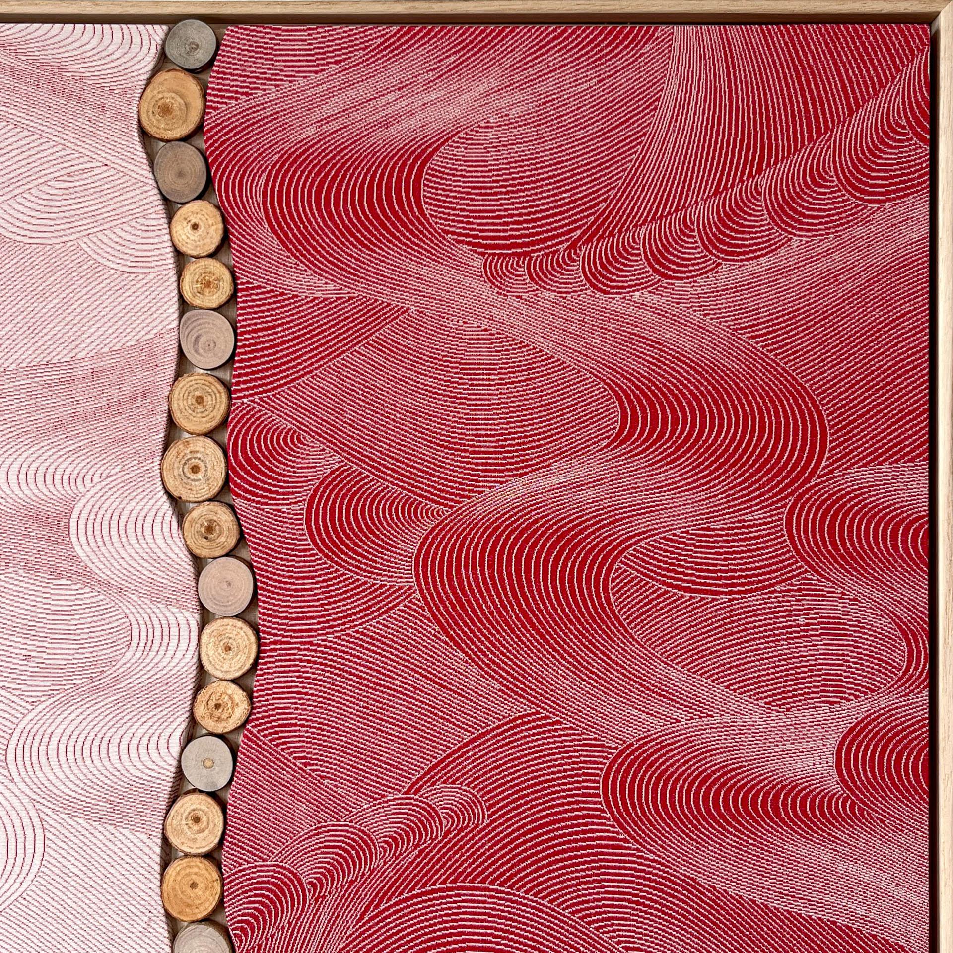 Silk Vintage kimono textile art 