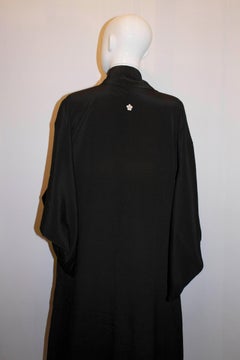 Vintage Kimono with Embroidered Sparrow Detail