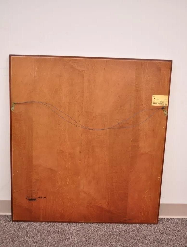 Vintage Belvedere French Provincial Cherry Wood Gold Gilt Wall Mirror (miroir mural en bois de cerisier doré) en vente 3