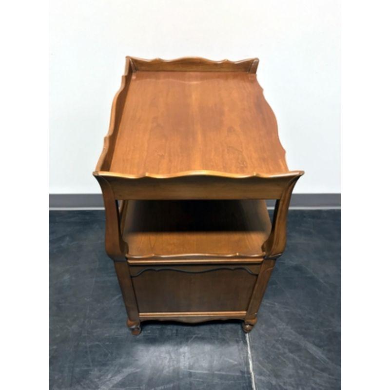 KINDEL Borghese Cherry French Country Style Chairside Table 1