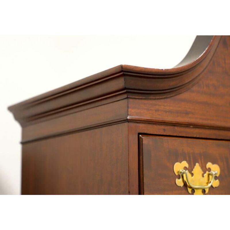 KINDEL Mahogany Chippendale Highboy Chest With Ball in Claw Feet For Sale 1