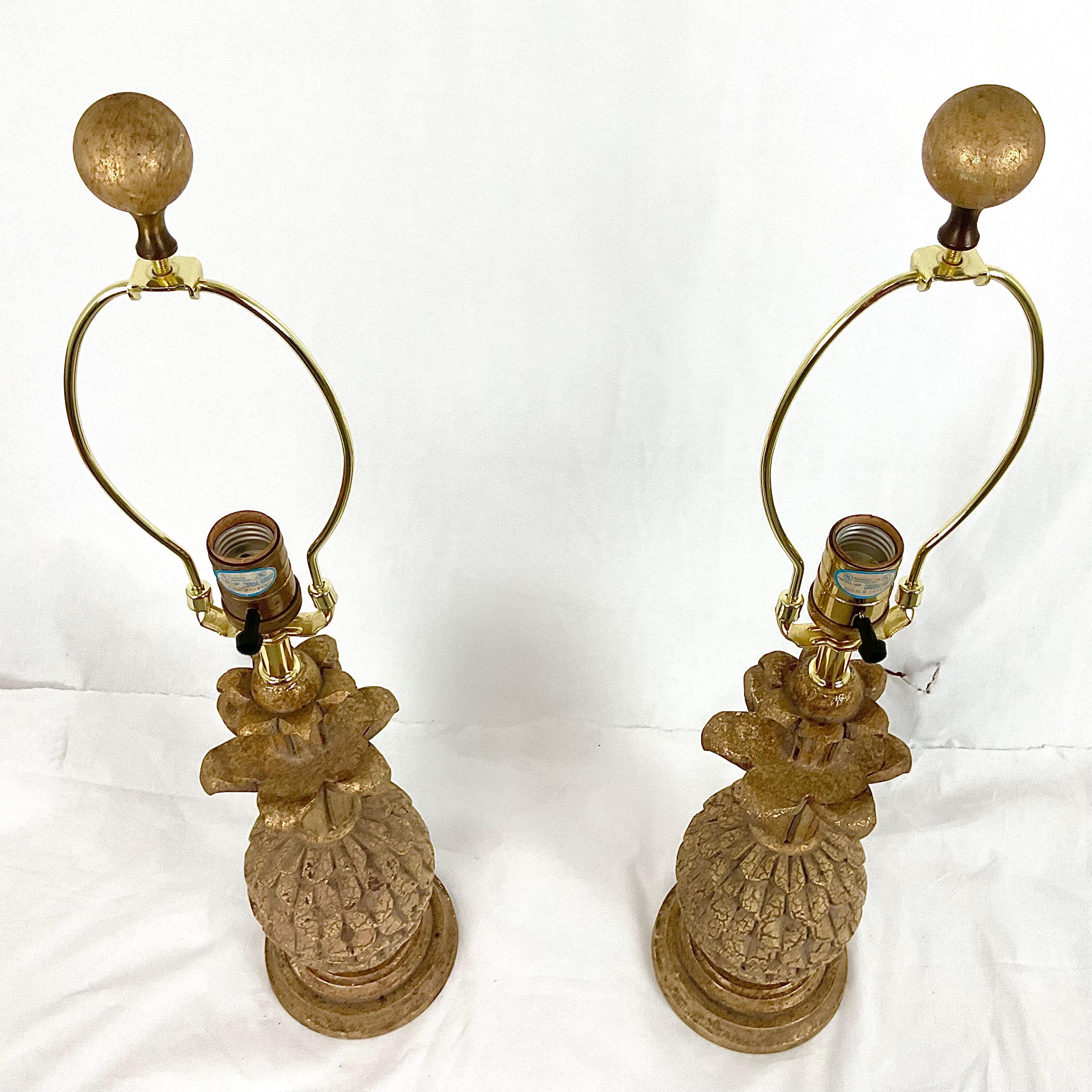 Vintage Kinder Harris Lamps Piñas en venta 5