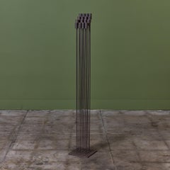 Vintage Kinetic Art: Sound Sculpture Inspired by Harry Bertoia, 48.25”