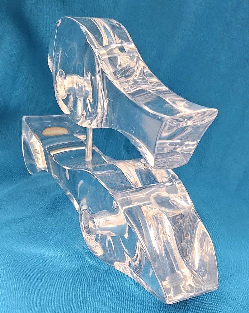 Escultura MCM Kinetic Astrolite Lucite Fishes de Ritts - OFERTA DE CIERRE en venta 9